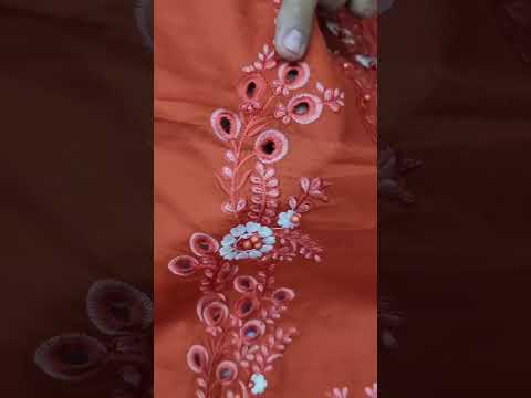 MUSHQ NEW RED EMBROIDERED LUXURY LAWN COLLECTION