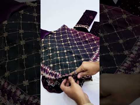 BAROQUE NEW VELVET PARTY WEAR