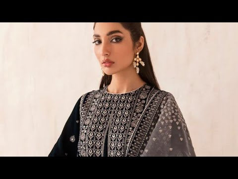 Jazmin Blue Formal Collection Velvet Replica