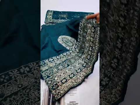 HUSSAIN REHAR ZINC GREEN FORMAL WEAR