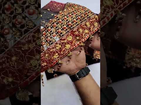 BAROQUE NEW CHIFFON  BLACK PARTY WEAR