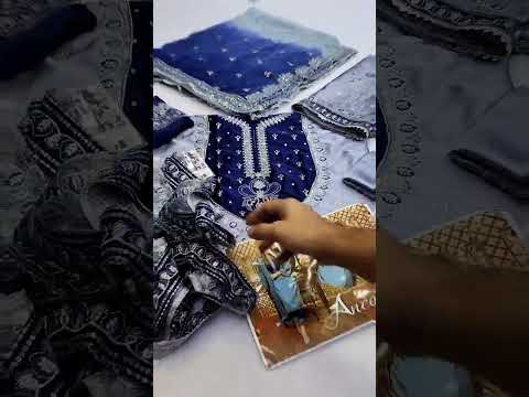 ANEELAS NEW SILK PARTY WEAR