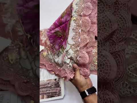 MARIA B NEW PARTY WEAR CHIFFON DRESS