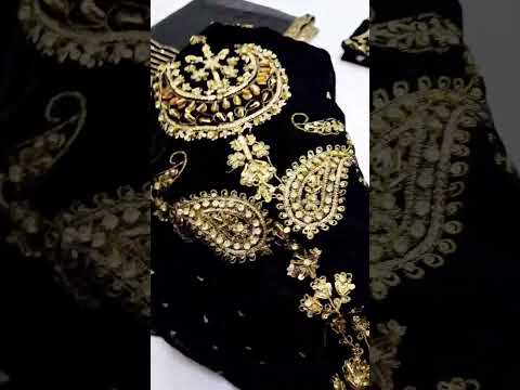 AGHA NOOR NEW VELVET DRESS