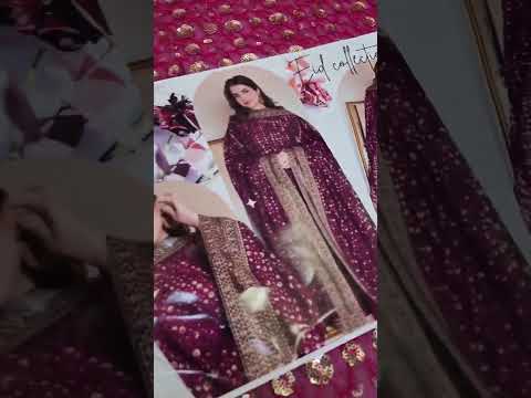 HADIZOUTFIT NEW SHOCKING PINK SILK PARTY WEAR