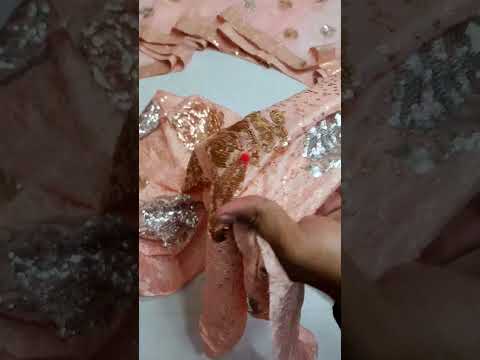 Jazmin Peach Formal Collection Raw Silk