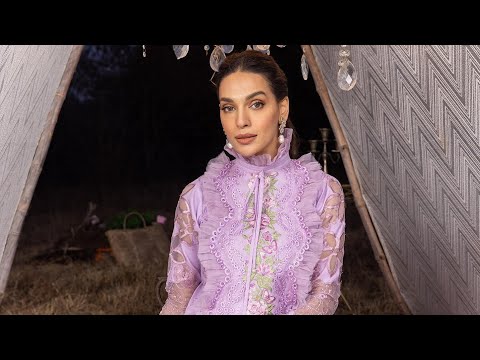 Asifa & Nabeel Aleyna Lilac Luxury Lawn Collection