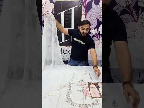 MARIA B NEW WHITE CHIKANKARI LUXURY LAWN COLLECTION