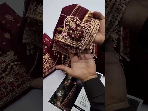 NAQSHI NEW VELVET DRESS