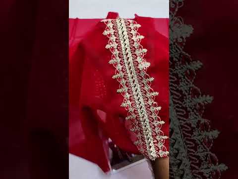 MEERAL RED FORMAL CHIFFON DRESS