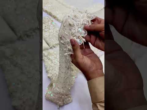 NAMEERA BY FAROOQ WHITE NET BRIDAL MAXI