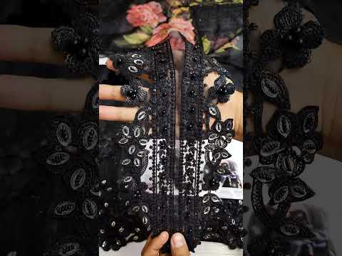 Baroque Black Formal Organza Collection