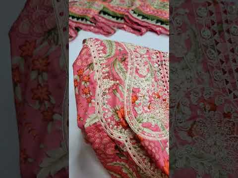 MARIA B MPRINT LUXURY LAWN COLLECTION UNSTITCHED 3PC SUITE