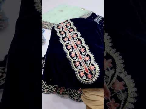 BAROQUE NEW VELVET PARTY WEAR