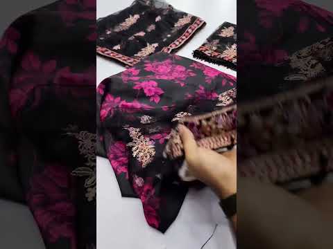 ZARIF NEW BLACK NET PARTY WEAR