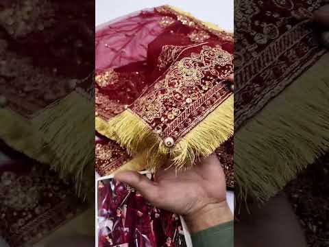 ERUM KHAN NEW MAROON NET GHARARA
