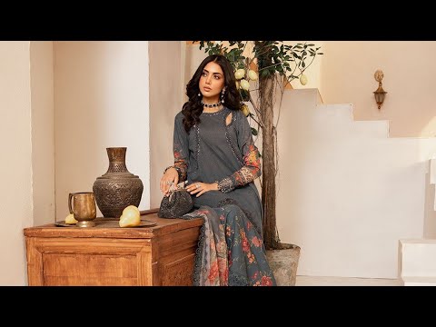 Maria.B MPrints Embroidered Lawn Unstitched 3Pc Suit MPT-2002-B