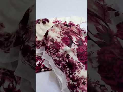 ADAN LIBAAS NEW PRINTED SILK DRESS