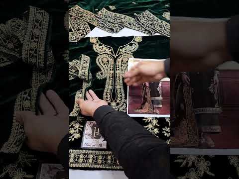 MINA HASSAN LUXURY VELVET COLLECTION UNSTITCHED 3PC SUITE