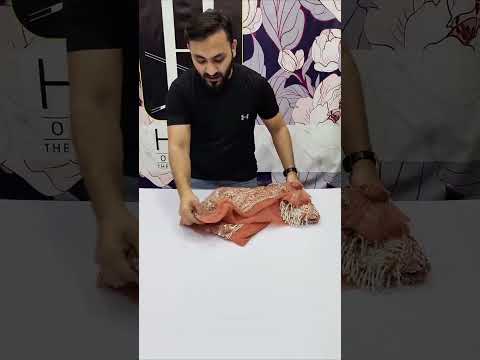 CRIMSON NEW TEA PINK NET BRIDAL MAXI