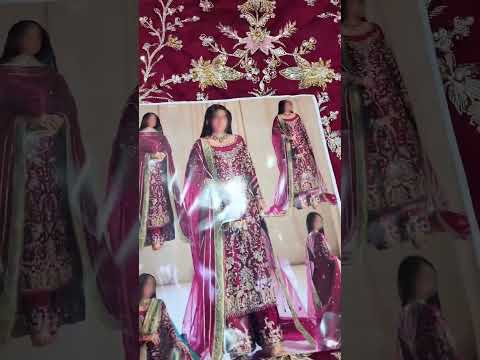 TABYAA NEW RED RAWSILK PARTY WEAR