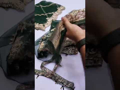HUSSAIN REHAR NEW EXCLUSIVE NET DRESS