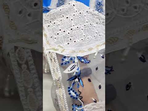 Roman Holiday By Sardinia Embroidered Lawn Suit SRD24RH Diana SR201