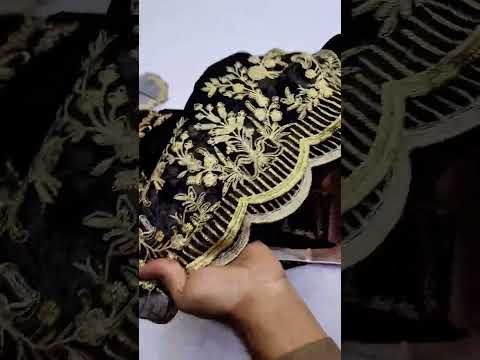 IZNIK NEW BLACK VELVET PARTY WEAR