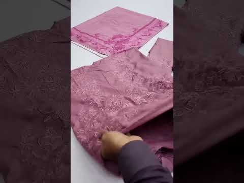 BAROQUE NEW PINK KHADDAR PARTY WEAR