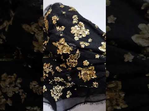 Jazmin BLACK Saree Chiffon