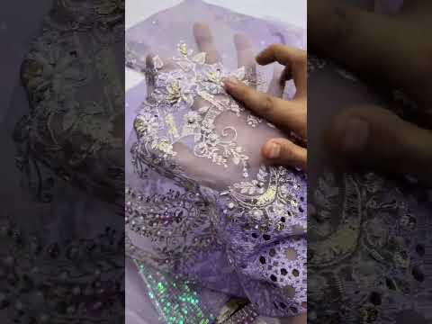MARIA.B NEW LILAC CHIFFON WEDDING COLLECTION