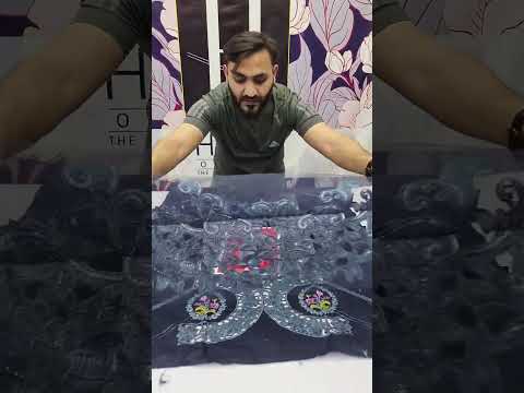 PARISHAY NEW BLUE CHIKANKARI LUXURY LAWN COLLECTION