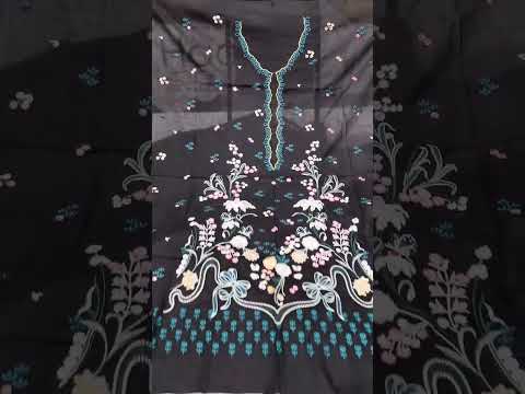 REPUBLIC NEW BLACK CHIKANKARI LAWN COLLECTION