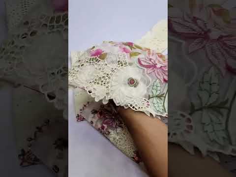ELAF NEW OFF-WHITE CHIKANKARI LUXURY LAWN COLLECTION