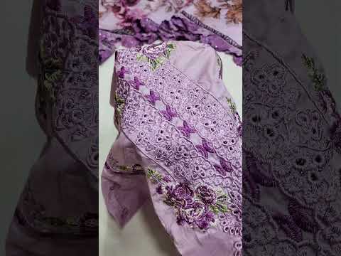 Jade Ombre Premium Embroidered Luxury Lawn Unstitched 3Pc