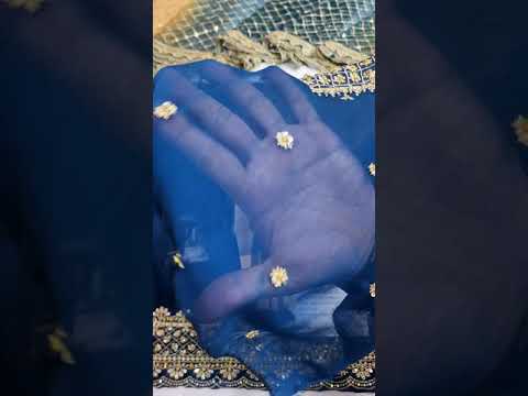 JAZMIN LUXURY EMBROIDERED CHIFFON - 3 PC UNSTITCHED
