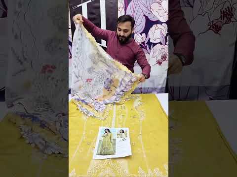 QALAMKAR NEW CHIKANKARI LUXURY LAWN COLLECTION