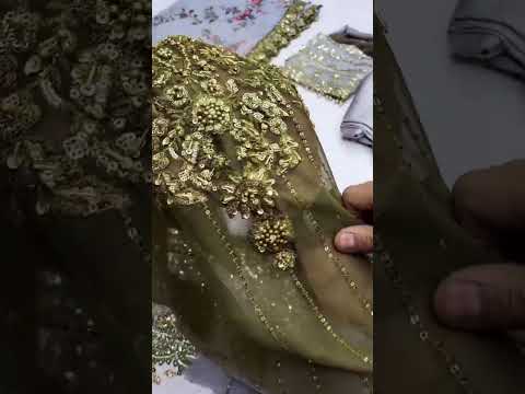 CHARIZMA NEW CHIFFON TWO TONE PARTY WEAR