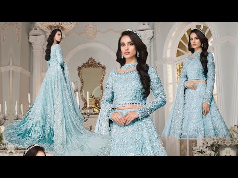 Maria B Blue Exclusive Net Maxi