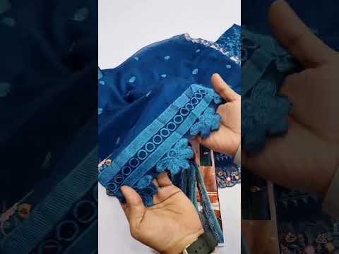 AZURE NEW CHIFFON PARTY WEAR