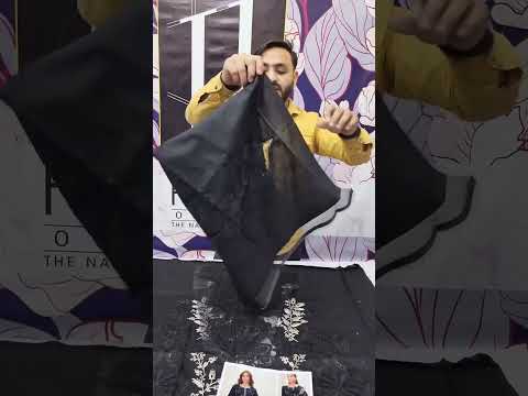 MARIA B NEW BLACK CHIKANKARI LUXURY LAWN COLLECTION