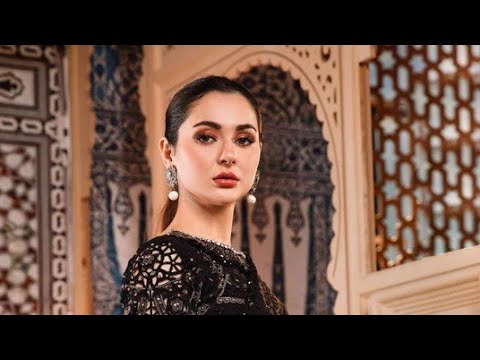 Maria B Black Net Saree Collection Replica