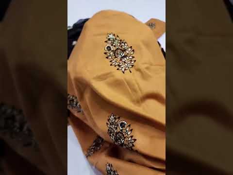 BATIK MUSTARD NEW LUXURY LAWN COLLECTION