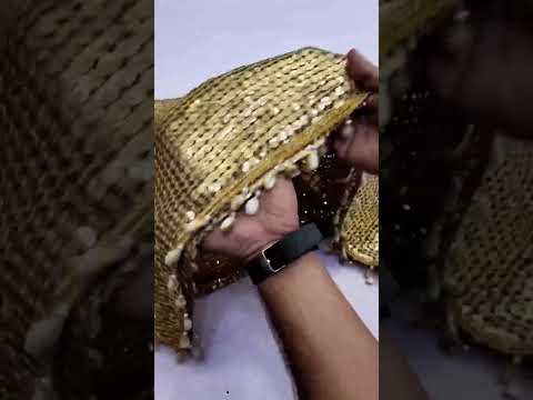 HADIZOUTFIT NEW BROWN SILK PARTY WEAR
