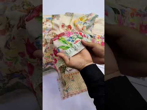 FAIZA SAQLAIN EMBROIDERED LUXURY LAWN COLLECTION