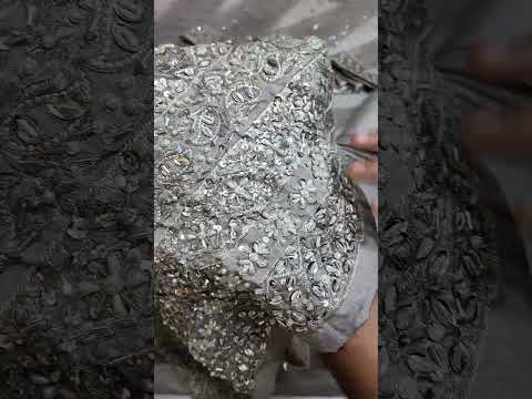Hussain Rehar HandMade Luxury  Collections LUCENT Raw Silk 3pc