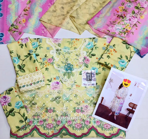 BIN ILYAS DIGITAL PRINTED LUXURY LAWN COLLECTION