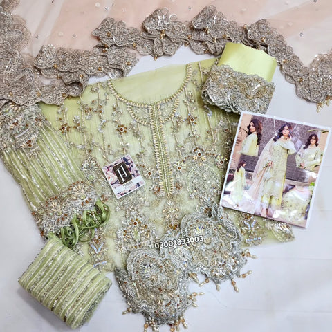 Imrozia Pistachio Formal Net Collection