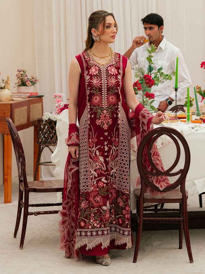 MAHNUR NEW CHIKANKARI LUXURY LAWN COLLECTION
