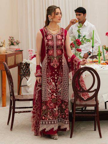 MAHNUR NEW CHIKANKARI LUXURY LAWN COLLECTION